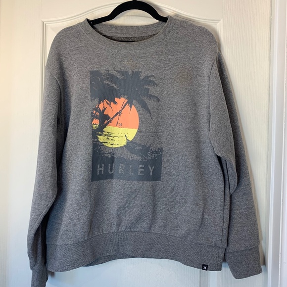 Hurley Tops - Hurley Graphic Sweatshirt – Surf / Skate Vibe (M) **Read Description